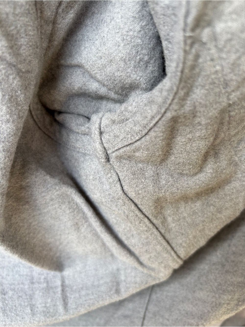 MUJI 100% Cotton Grey Men’s Flannel Button Down Shirt - Picture 7 of 7